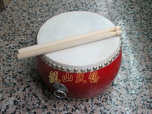 6寸中國鼓 古錢鼓(附2支打擊棒),詳盡說明介紹