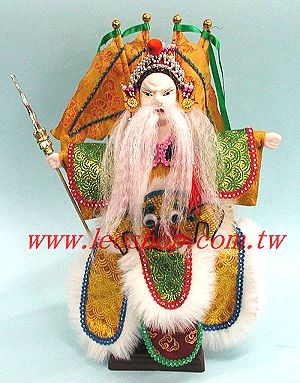 布袋戲偶掌中戲偶 老將軍,詳盡說明介紹