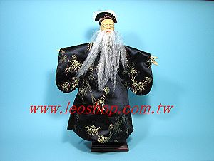 布袋戲偶 員外,詳盡說明介紹