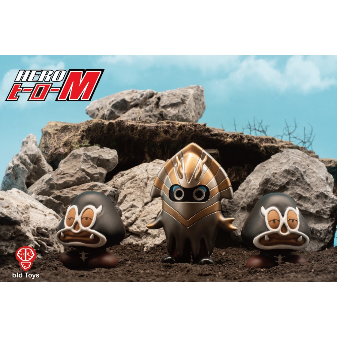 Bid Toys 假面騎士Hero-M 戰鬥套裝組含邪惡組織三人組.玩具王國