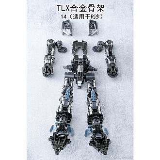 TLX RG 1/144 SAZABI 沙薩比合金骨架零件組裝模型.Bandai 完成品.麗王