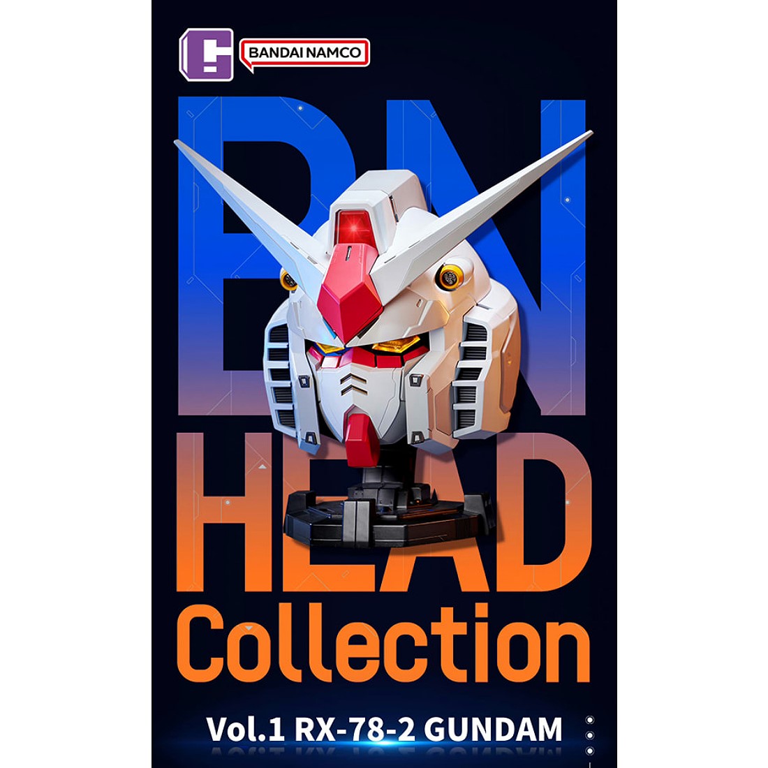 BNTSH BN HEAD Collection Vol.1 RX-78-2 初鋼.玩具王國Toyking