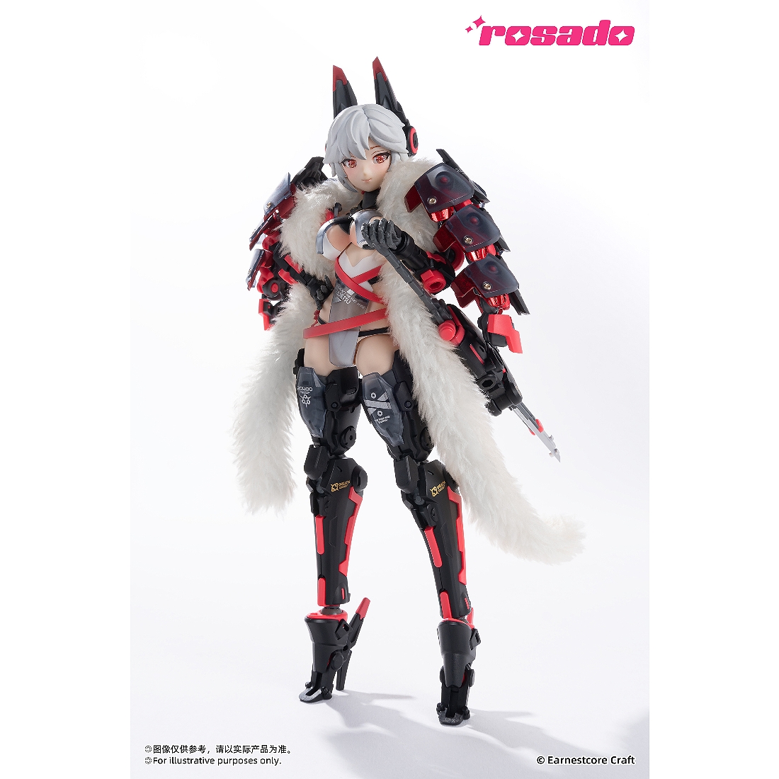 核誠治造1/10 蘿莎計劃ROSADO 羅剎緋狐SEKIKO.玩具王國Toyking
