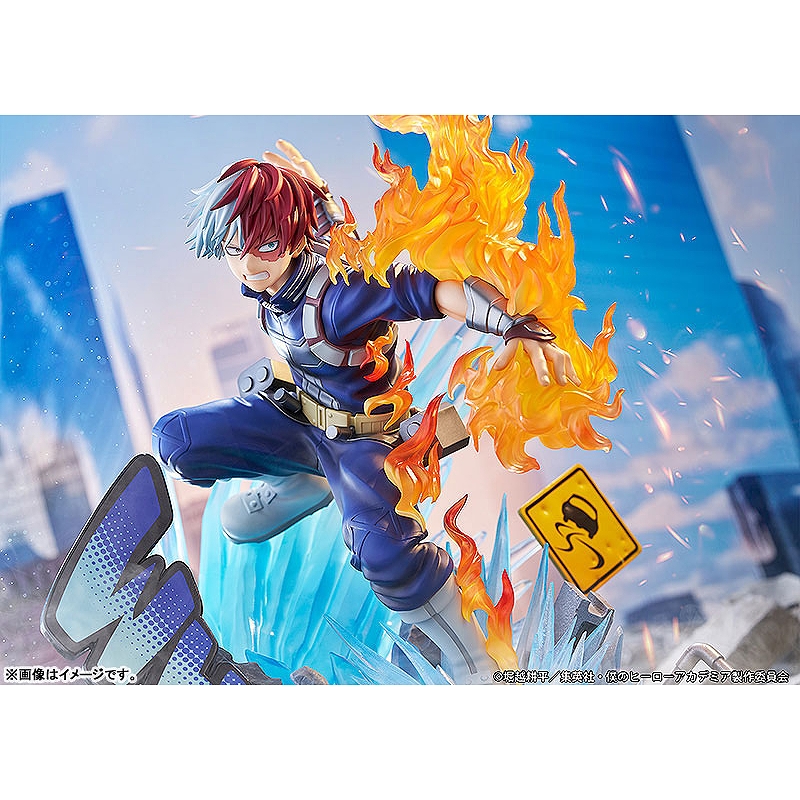 代理版TOMY 1/7 我的英雄學院轟焦凍SHOTO.鋼彈.鋼彈模型.麗王.玩具王國