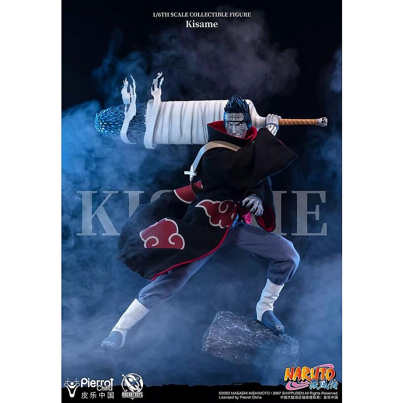 干柿鬼鮫　rocket toys フィギュア Rocket Toys 1/6 公式公認 Naruto 暁 干柿鬼鮫 塗装済み可動