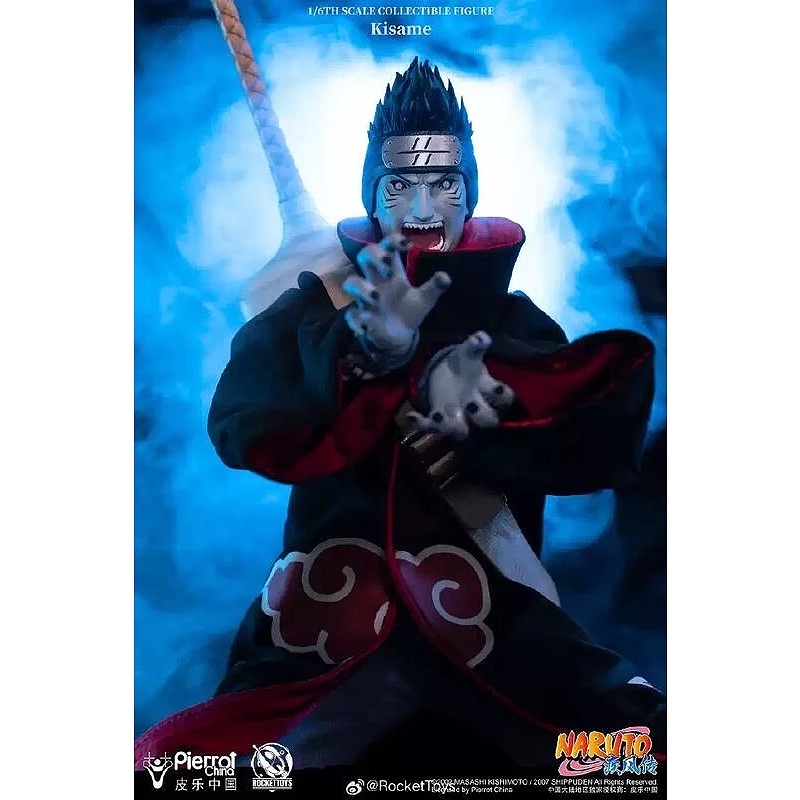 第四季RocketToys 1/6 火影忍者曉無尾之尾獸干柿鬼鮫.玩具王國
