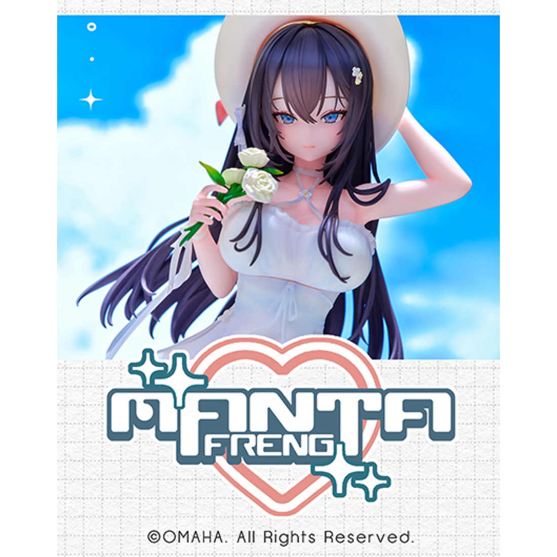 OMAHA 1/7 Freng 原畫MANTA.玩具王國Toyking.鋼彈.鋼彈模型.玩具