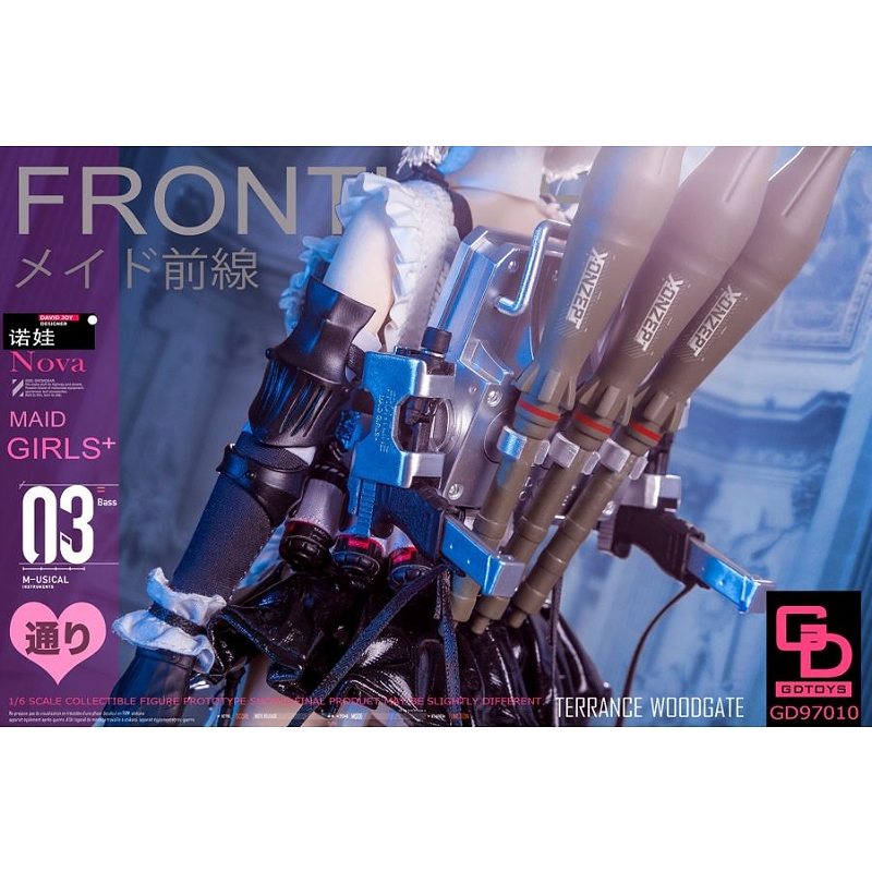 GDTOYS 1/6 女僕前線第三彈諾娃NOVA 可動眼12吋.玩具王國Toyking.鋼彈
