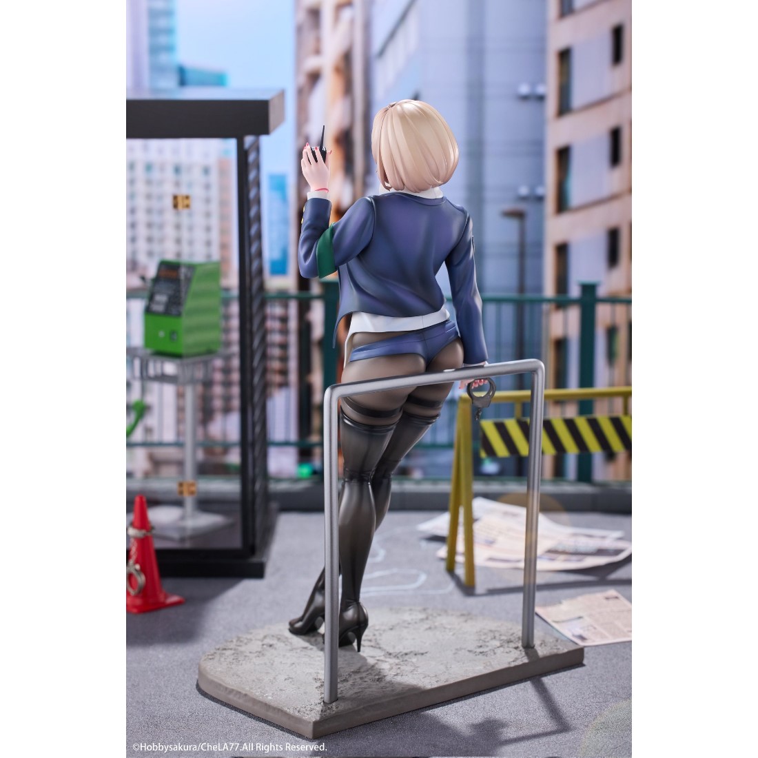 Hobby sakura 1/6 CheLA77 原畫不良警察1/6 一般版.玩具王國Toyking.鋼