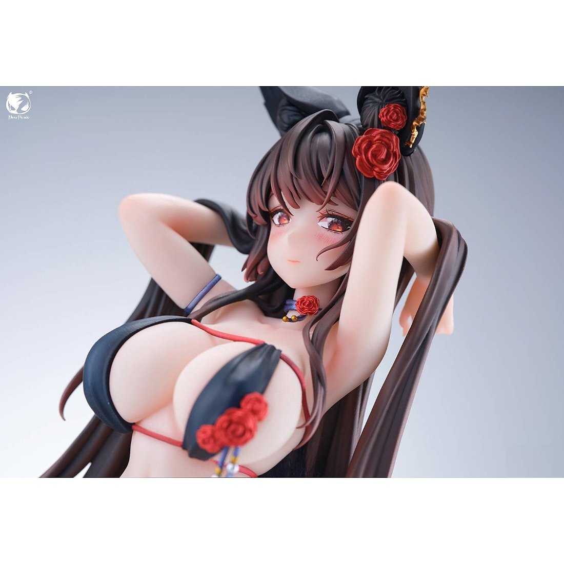 BearPanda 1/6 TACCO 原畫玫瑰狐娘Bara 毛絨尾&追視眼.鋼彈.鋼彈