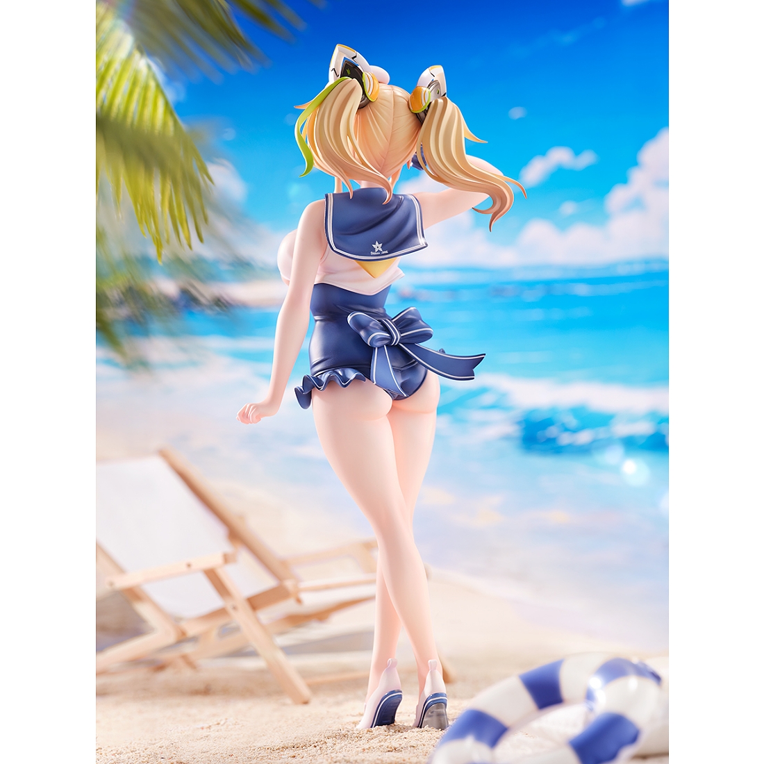 AMIAMI AMAKUNI 1/7 夢幻之星涼風的珍妮暑假.玩具王國Toyking.鋼