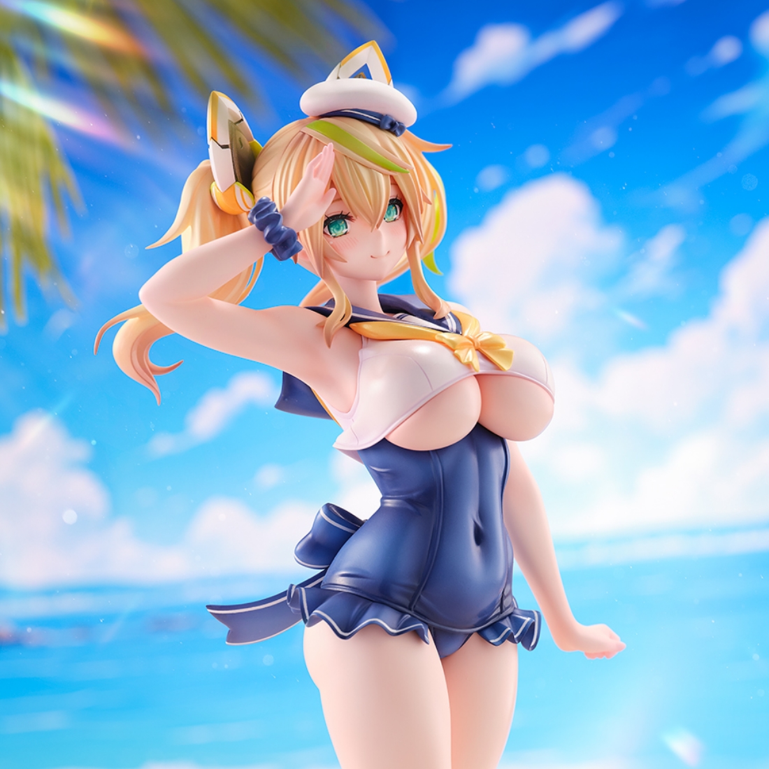 AMIAMI AMAKUNI 1/7 夢幻之星涼風的珍妮暑假.玩具王國Toyking.鋼
