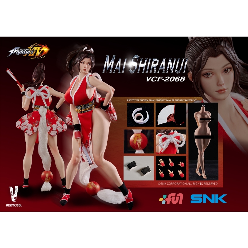VERYCOOL 1/6 SNK 不知火舞 VCF-2068 VERYCOOL 1/6 SNK THE KING OF FIGHTERS XIV 不知火舞 VCF-2068