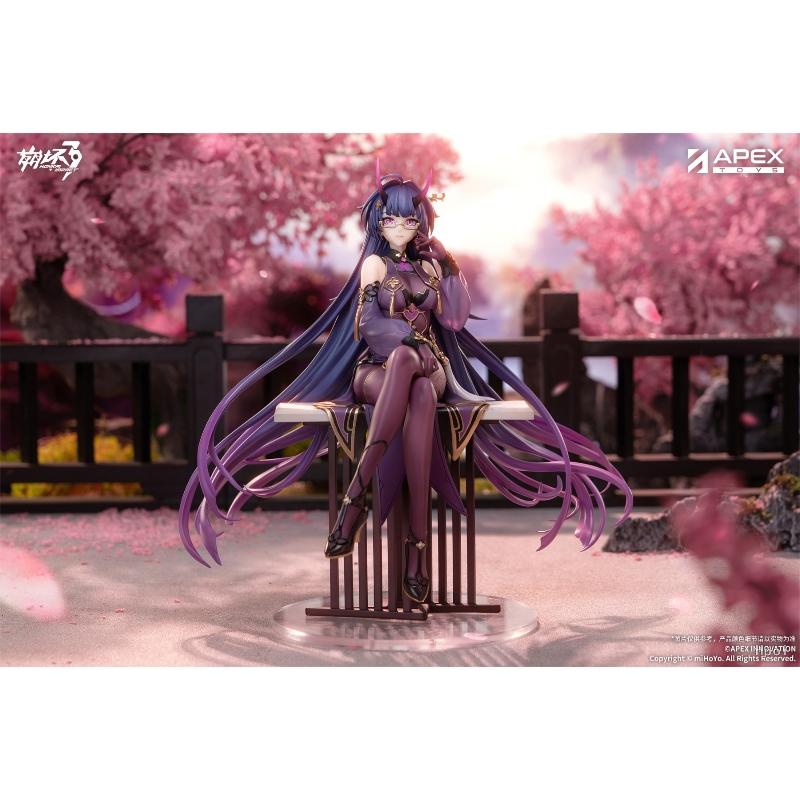 APEX 1/7 崩壞3 芽衣雷之律者夜雨春瀾附特典(色紙).玩具王國Toyking.鋼