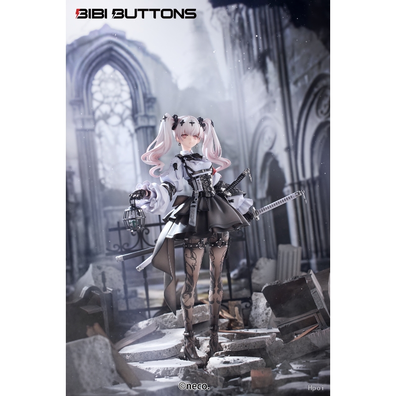 Bibi Buttons 1/7 neco 原畫不花侵領域瑠花一般版.玩具王國Toyking.鋼