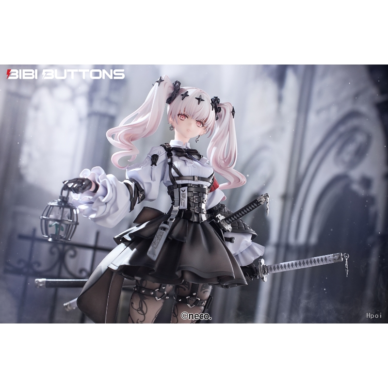 Bibi Buttons 1/7 neco 原畫不花侵領域瑠花一般版.玩具王國Toyking.鋼