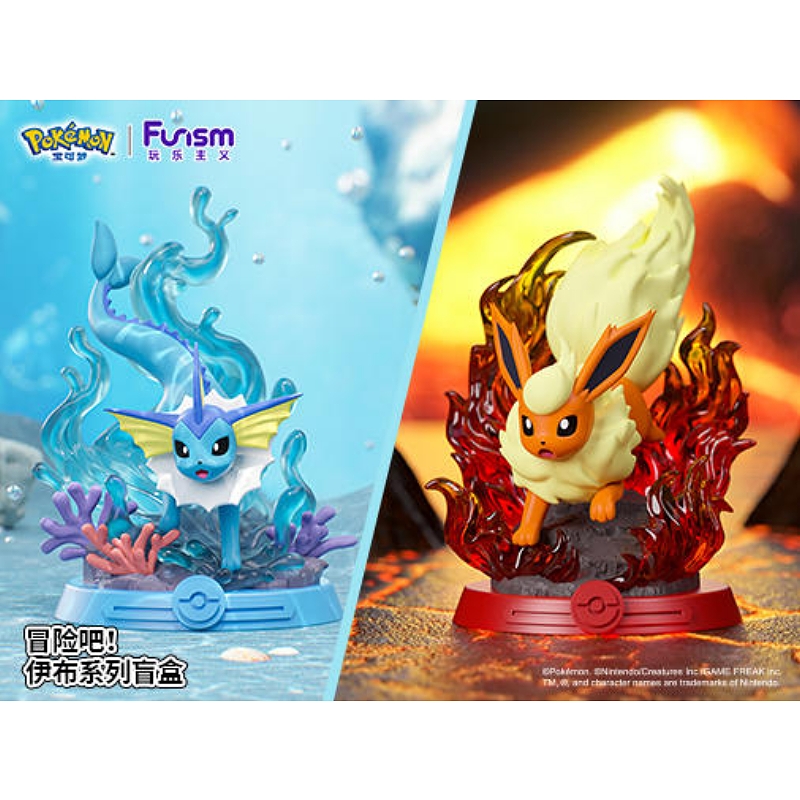 玩樂主義FUNISM 精靈寶可夢冒險吧！伊布系列一中盒9入.玩具王國Toyking