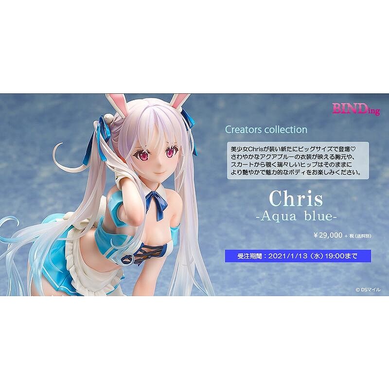 Chris-Aqua blue- 1/4スケール