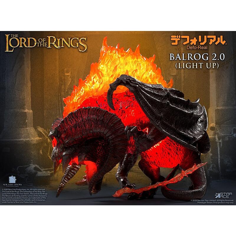 Star Ace Toys 魔戒首部曲魔戒現身炎魔2.0 發光款.9月預購品.麗王