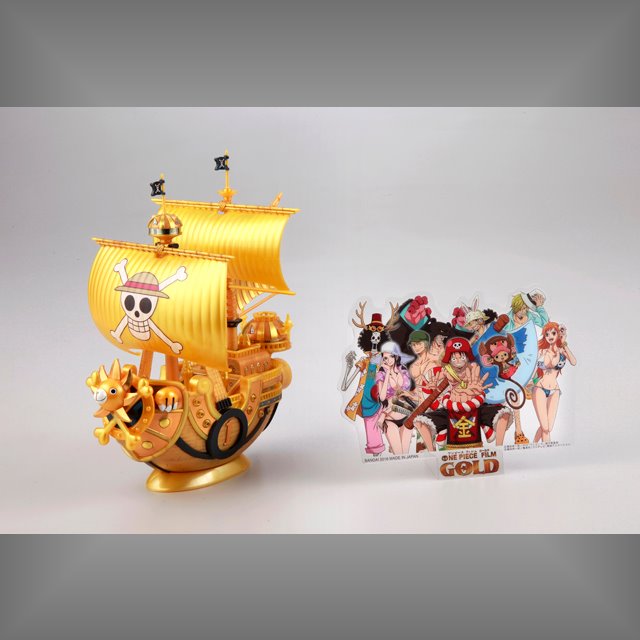 海賊王偉大的船艦收藏集 千陽號劇場版GOLD 紀念色.海賊王(航海王).麗王