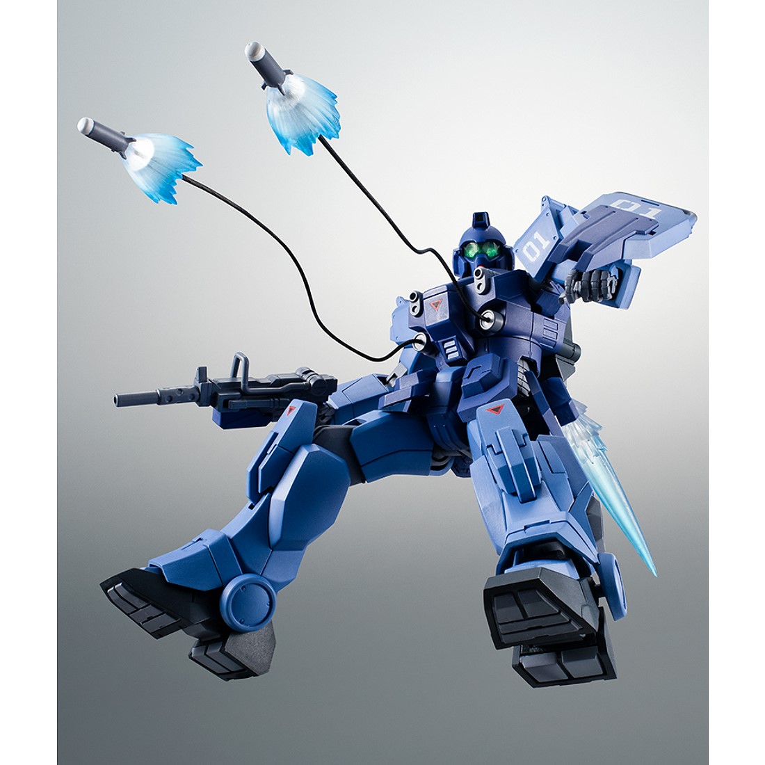 代理版ROBOT魂RX-79BD-1 蒼藍命運1號機動畫版.玩具王國Toyking.鋼彈.鋼