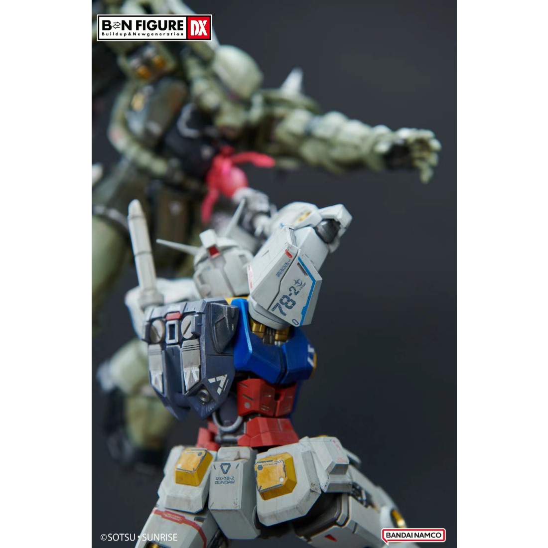 海外限定BNTSH BNFigure DX RX-78-2 鋼彈VS 薩克.玩具王國