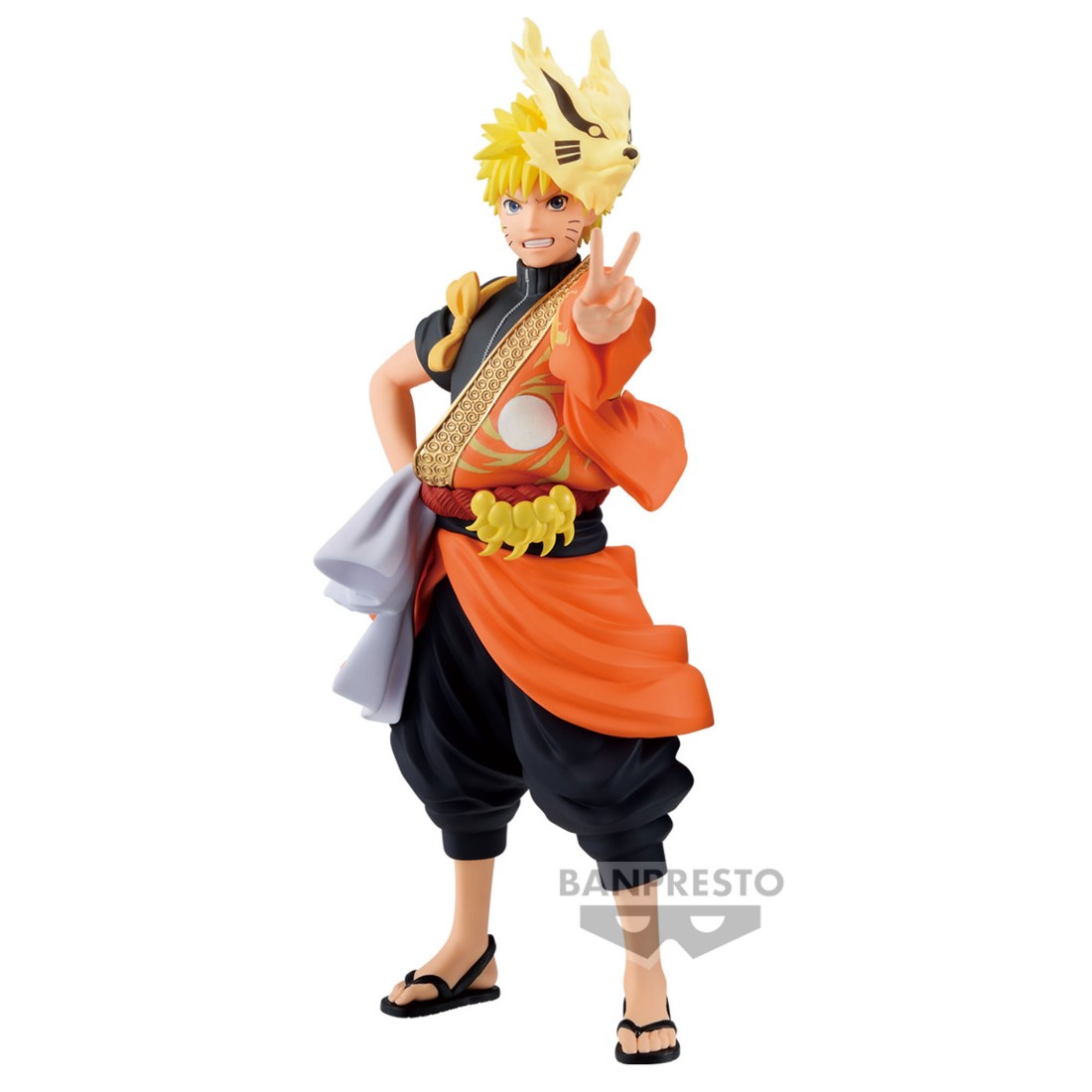 Banpresto 景品火影忍者疾風傳漩渦鳴人動畫20週年紀念衣裝.玩具王國