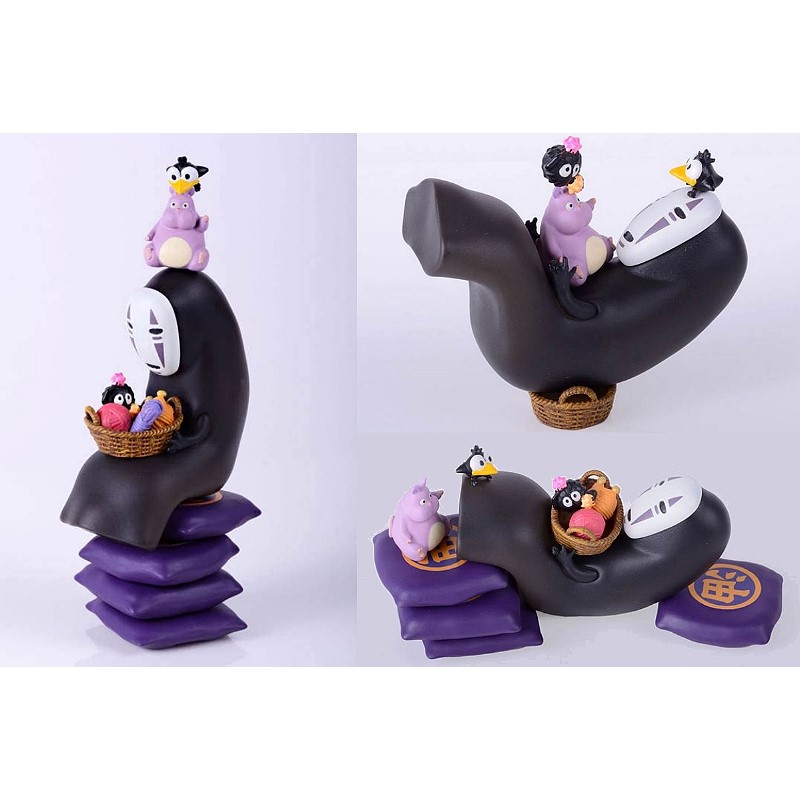 日版ENSKY NOS-72 吉卜力神隱少女無臉男桌上疊疊樂.玩具王國Toyking.鋼