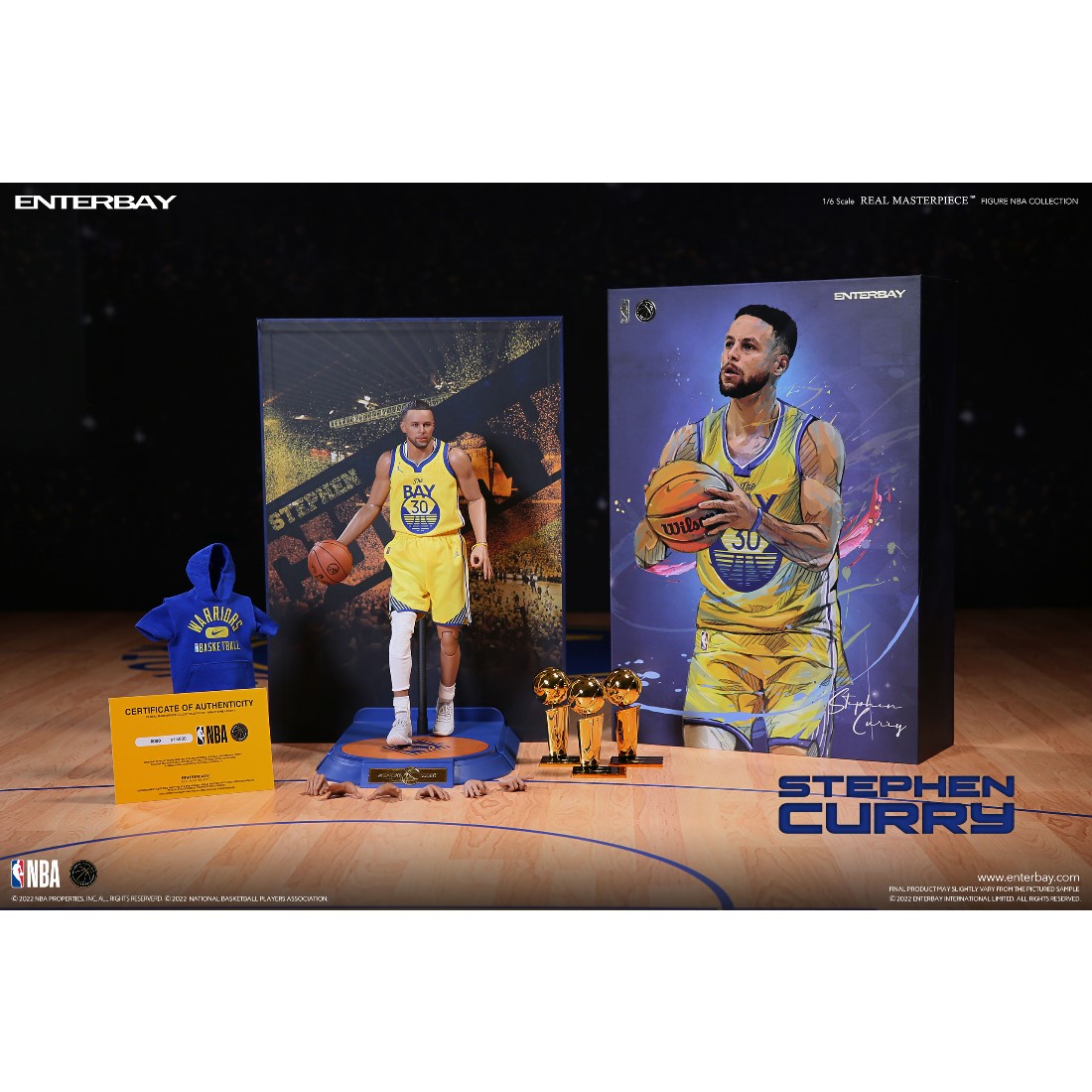 ENTERBAY 1/6 NBA ズステフィン・カリー RM-1099 EB 1/6 ENTERBAY NBA