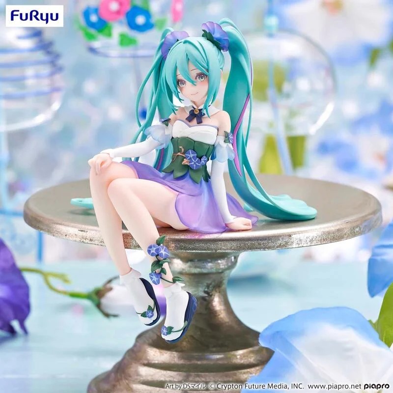 FuRyu 景品初音未來牽牛花妖精泡麵蓋.玩具王國Toyking.鋼彈.鋼彈模型.玩具