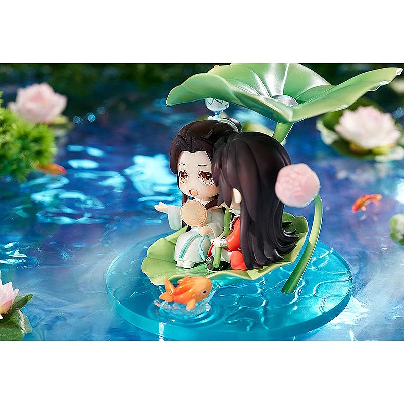 天官賜福 フィギュア 謝怜＆花城 蓮葉何田田Ver. デフォルメフィギュア 謝怜＆花城 蓮葉何田田Ver.