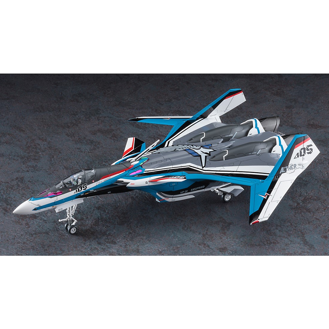 長谷川 1/72 超時空要塞 Delta VF-31J改 齊格飛 疾風機.鋼彈.鋼彈模型.麗王.玩具王國世界.