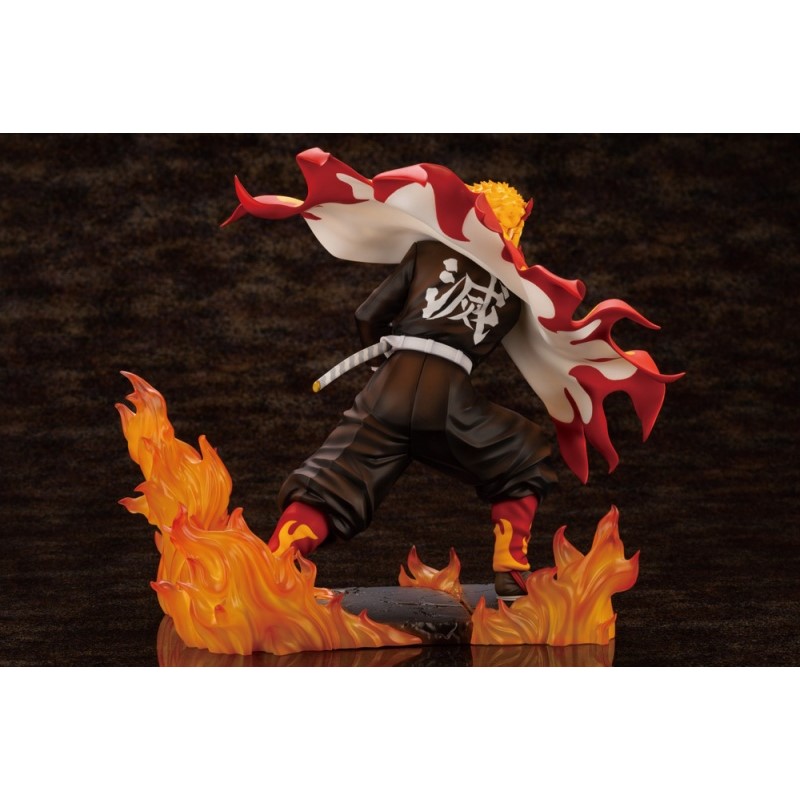 代理版壽屋ARTFX J 鬼滅之刃炎柱煉獄杏壽郎特典版.玩具王國Toyking.鋼