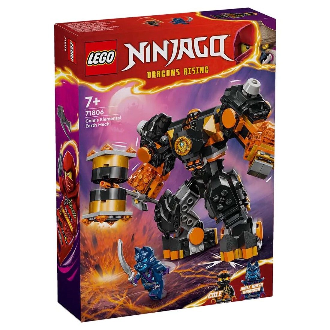 Lego樂高Ninjago忍者71806 阿剛的土元素機械人.玩具王國Toyking.鋼彈
