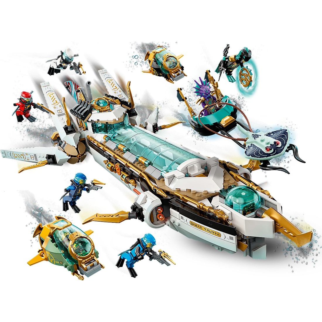 Lego 樂高Ninjago 忍者71756 水力使命號.玩具王國Toyking.鋼彈.鋼彈